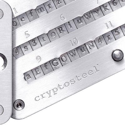 Cryptosteel cryptohardware